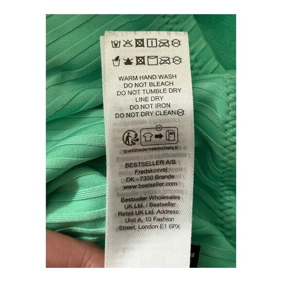 Vero Moda swimsuit Flow One piece bathing suit light green size X-Large XL - Picture 5 of 7